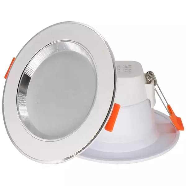 Đèn Led âm trần 12W 3 màu viền trắng