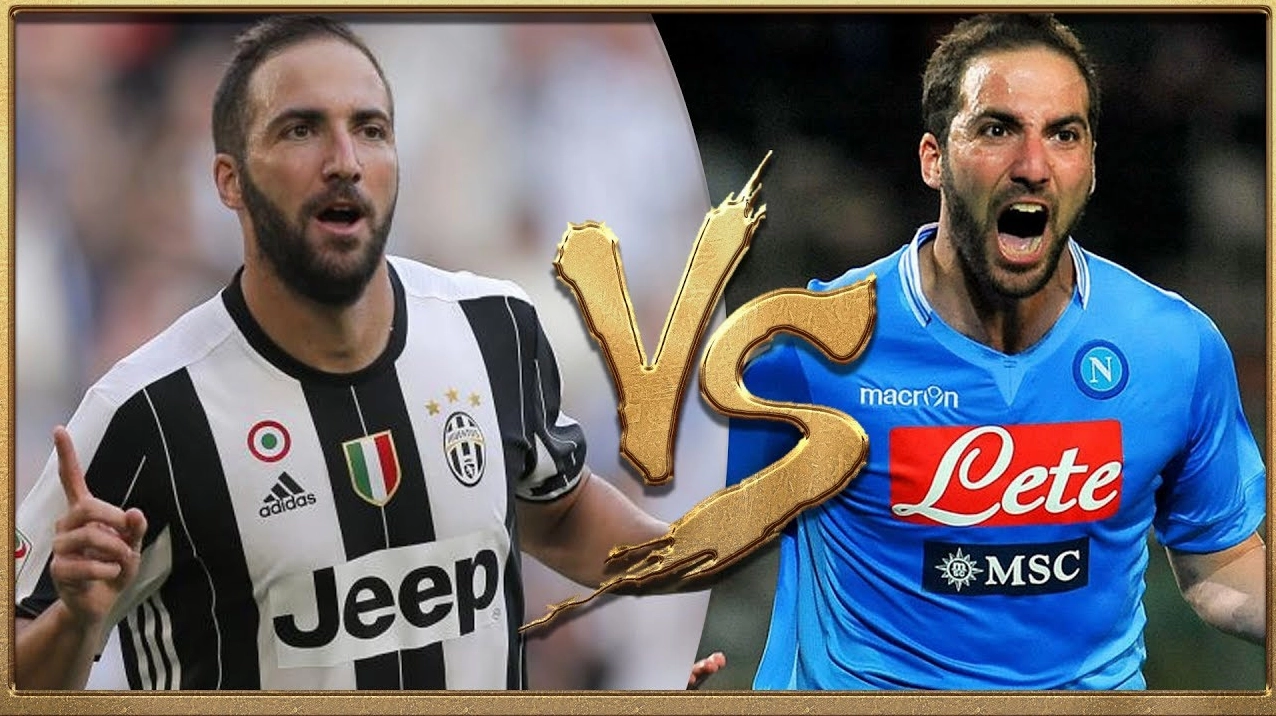 Higuain đối đầu giữa Juventus và Napoli
